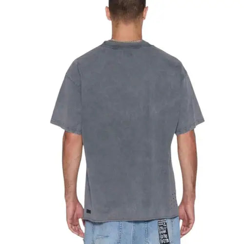 Ksubi blasted ekcess ss t-shirt - T-SHIRT