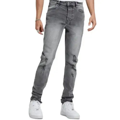Ksubi chitch prodigy trashed denim - 28W/32L / LT.GREY - DENIM