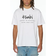 Ksubi plated biggie ss t-shirt - XS / WHITE - T-SHIRT