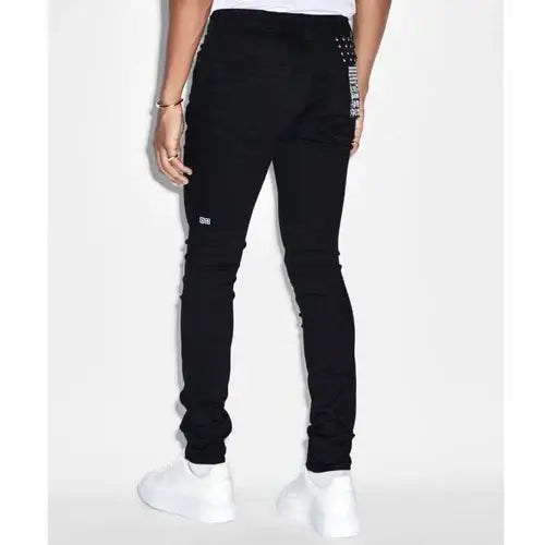 Ksubi van winkle black rebel - DENIM