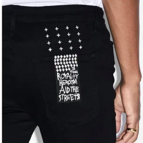 Ksubi van winkle black rebel - DENIM