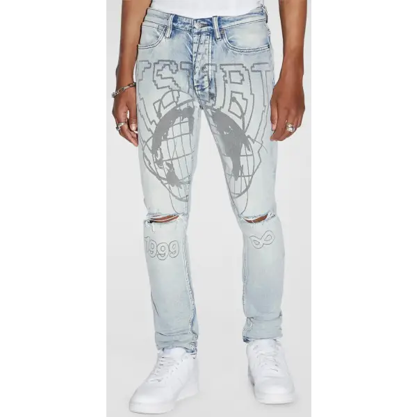 Ksubi Van Winkle mid-rise skinny denim - DENIM