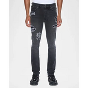 Ksubi van winkle roadhouse blk patch - 28W/32L / BLK.WASH - DENIM