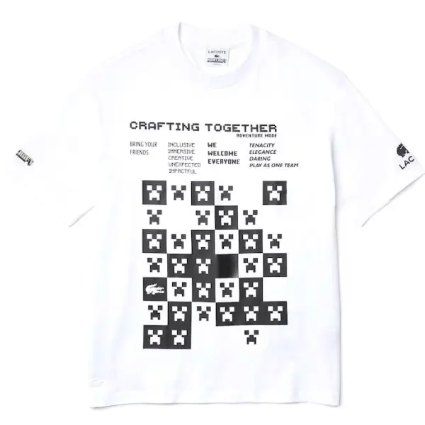 Lacoste Minecraft T-Shirt - ECtrendsetters