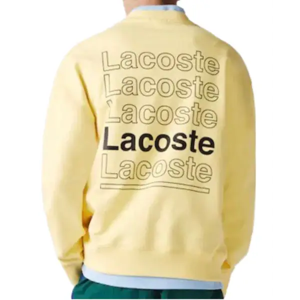 Lacoste Multi Logo Crewneck - ECtrendsetters