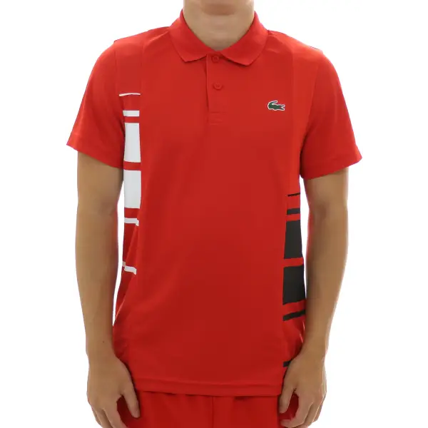 Lacoste Sport Colorblock Pique and Mesh Polo - ECtrendsetters