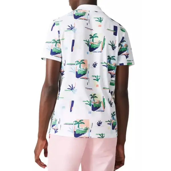 Lacoste Tropical Piqué Polo Shirt - ECtrendsetters