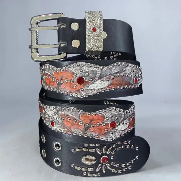 Life Of Desire studded belt - SMALL / BLACK - BELTS