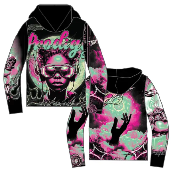 Majestik prodigy tapestry hoodie - HOODIE