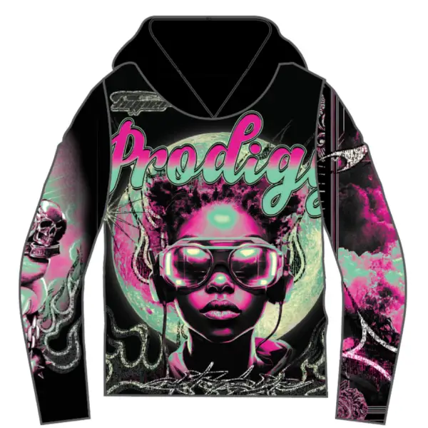 Majestik prodigy tapestry hoodie - HOODIE