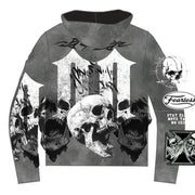 Majestik tapestry fearless hoodie - HOODIE