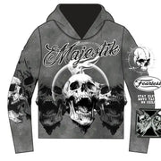 Majestik tapestry fearless hoodie - HOODIE
