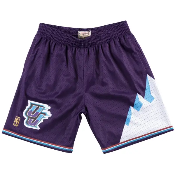 Mitchell & Ness NBA Jazz 1996 Swingman Shorts – Iconic Jazz 90s Design - SHORTS