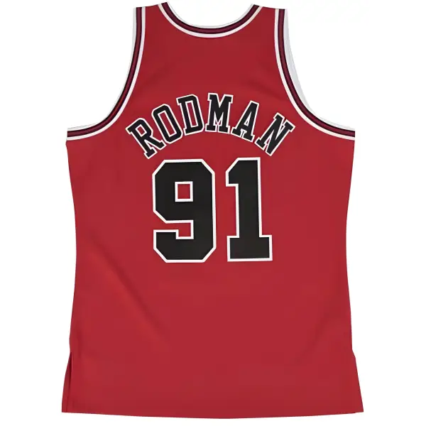 Mitchell & Ness NBA Swingman Road Jersey Bulls 97 Rodman - ECtrendsetters