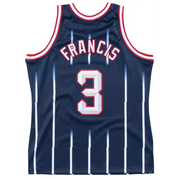 Mitchell & ness nba swingman rockets steve francis jersey - JERSEY