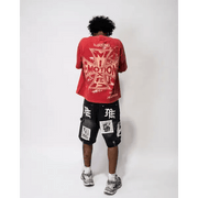 Mixed Emotion AI denim shorts - SHORTS - Cityswagusa.com