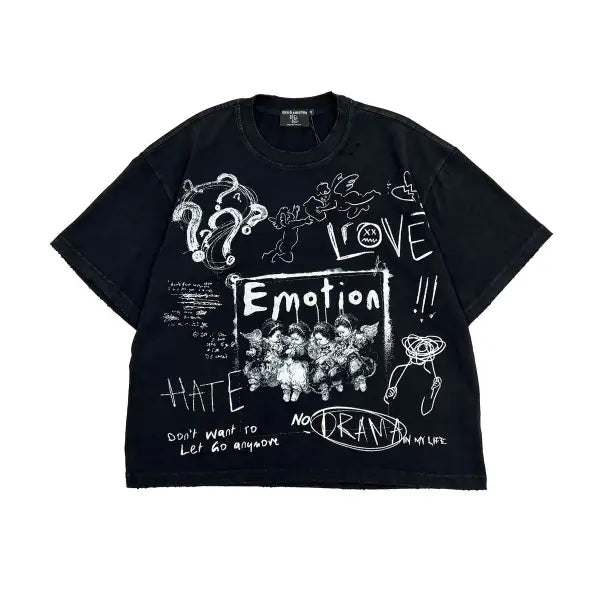 Mixed Emotion cherub chaos t-shirt - T - SHIRT - Cityswagusa.com