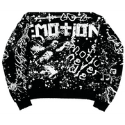 Mixed Emotion graffiti hoodie - HOODIE - Cityswagusa.com