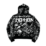 Mixed Emotion graffiti hoodie - HOODIE - Cityswagusa.com
