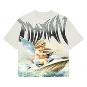 Mixed Emotion jetski rhinestone t-shirt - T-SHIRT