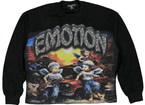 Mixed Emotion sunrise thermal long sleeve - SMALL / BLACK - THERMALS