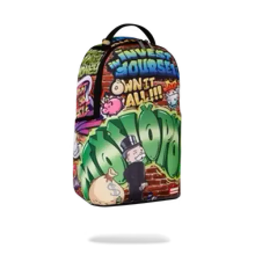 MONOPOLY MAN GRAFFITI DLXR BACKPACK - BAGS