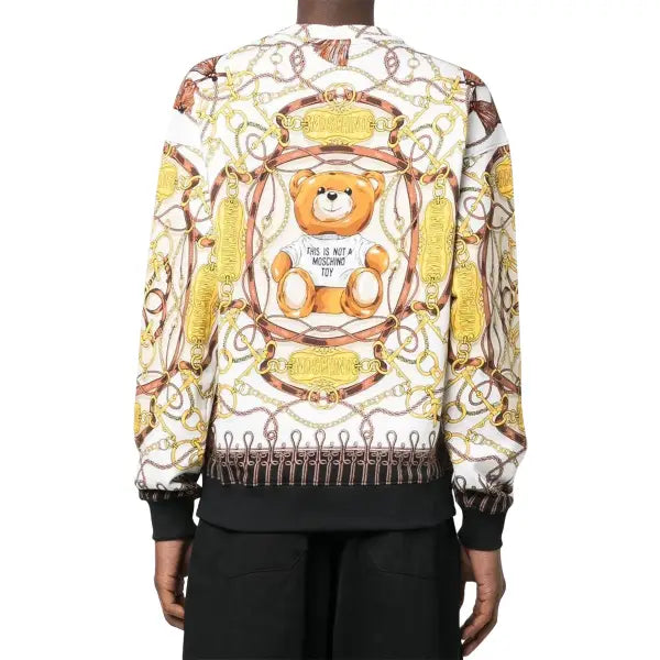 Moschino all over teddy bear sweatshirt - SWEATSHIRTS