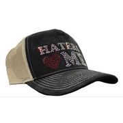 MV haters love me trucker hat - OSFA / BLACK - HATS