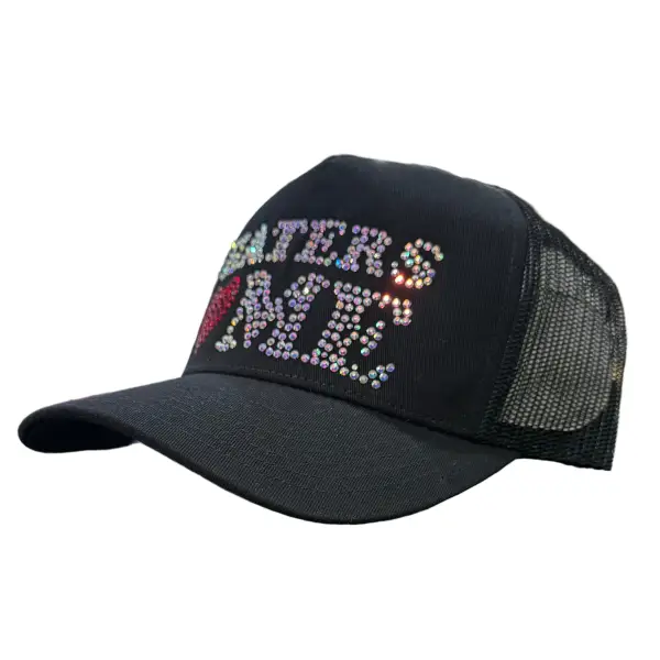 MV haters love me trucker hat - OSFA / BLACK - HATS