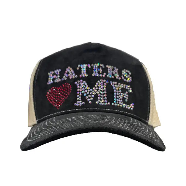 MV haters love me trucker hat - OSFA / BLACK - HATS