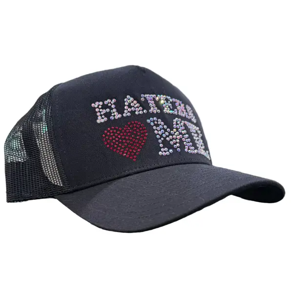 MV haters love me trucker hat - OSFA / BLACK - HATS