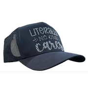 MV literally no one cares trucker hat - OSFA / BLACK - HATS