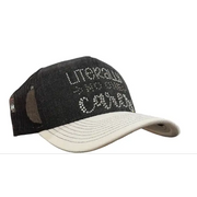 MV literally no one cares trucker hat - OSFA / BLACK - HATS