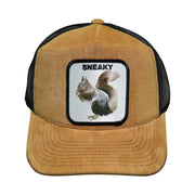 Mv sneaky trucker hat - OSFA / BROWN - HATS