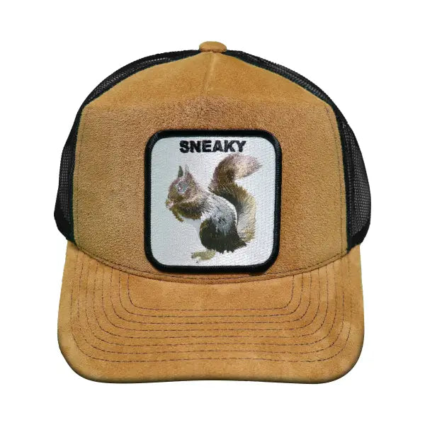 Mv sneaky trucker hat - OSFA / BROWN - HATS