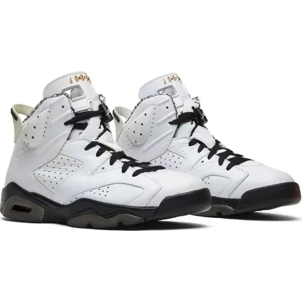 Nike air jordan 6 vi retro 2010 motorsport basketball shoes - 9.5 - SHOES