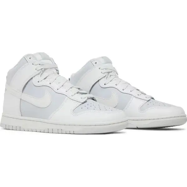 Nike dunk high pure platinum - 10 - SHOES