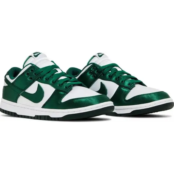 Nike Dunk Low Michigan State Satin (Women’s) - SHOES