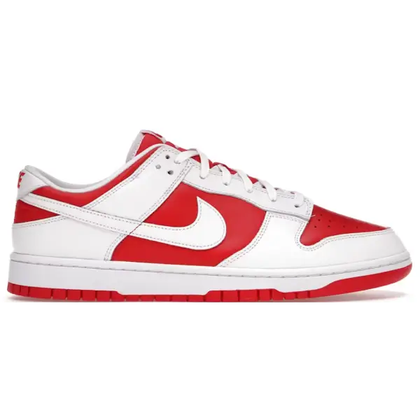 Nike Dunk Low Retro Championship Red - 9.5 - SHOES