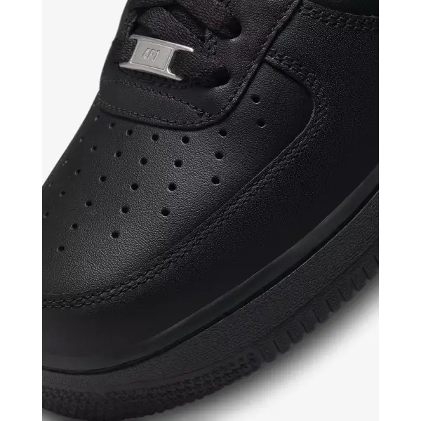 Nike men’s air force 1 ’07 low blk/blk basketball shoe - SHOES