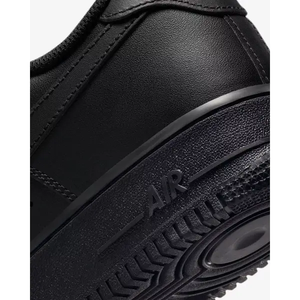 Nike men’s air force 1 ’07 low blk/blk basketball shoe - SHOES