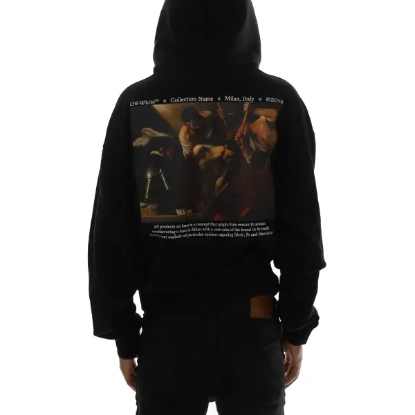 Off-White Caravaggio Crowning Over Hoodie - ECtrendsetters
