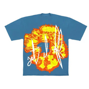 Offset denim tears t-shirt - T-SHIRT