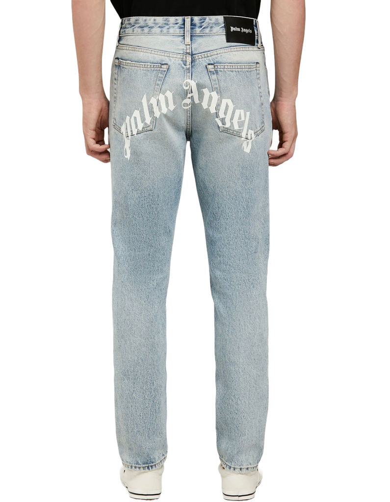 Palm Angel Back Logo 5 Pocket Denim - ECtrendsetters