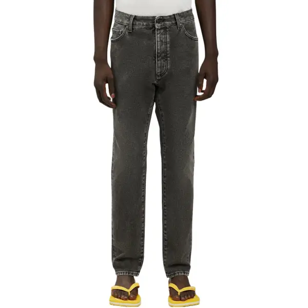 Palm Angels Back Logo 5 Pockets Denim - ECtrendsetters