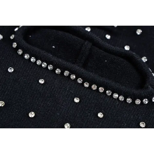 Paper money diamanté ski mask - OSFA / BLACK - MENS