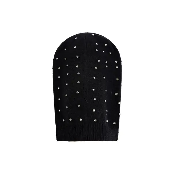 Paper money diamanté ski mask - OSFA / BLACK - MENS