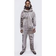 Paper Money news paper sweatpants by TODAYS TREND