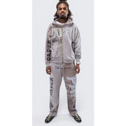 Paper Money news paper zip up hoodie - HOODIE