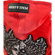 Peace and chaos fire and ice hoodie - HOODIE